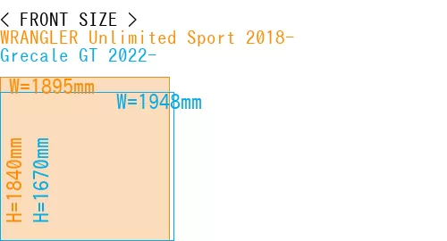 #WRANGLER Unlimited Sport 2018- + Grecale GT 2022-